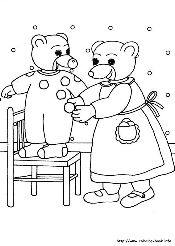 Little Brown Bear coloring picture